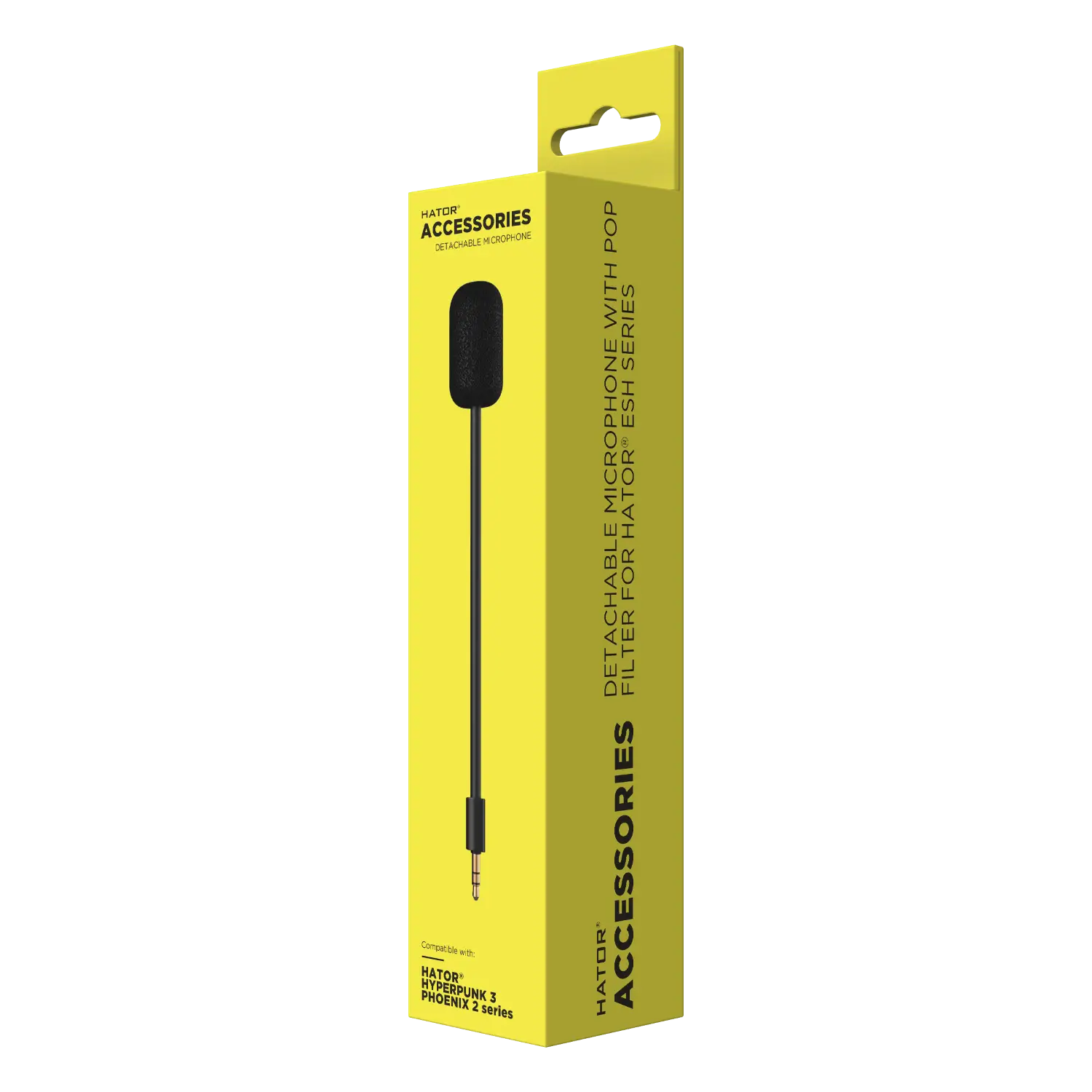 Detachable microphone for HATOR Hyperpunk 3 / Phoenix 2 headsets