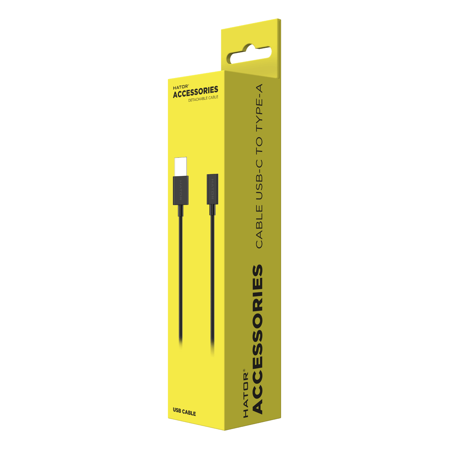Universal adapter cable from USB Type-A to USB Type-C