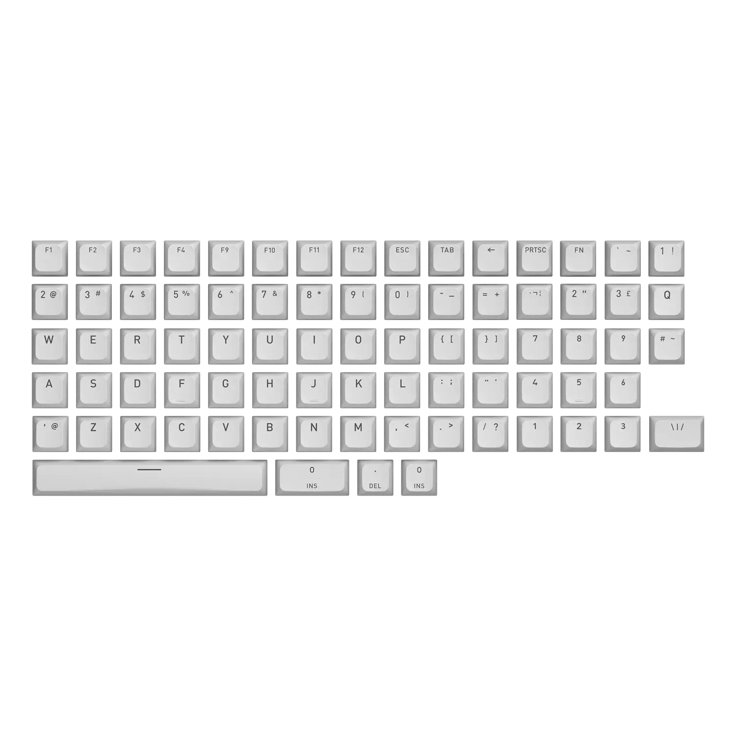 OMA profile keycaps set for ANSI/ISO Layouts (part A)