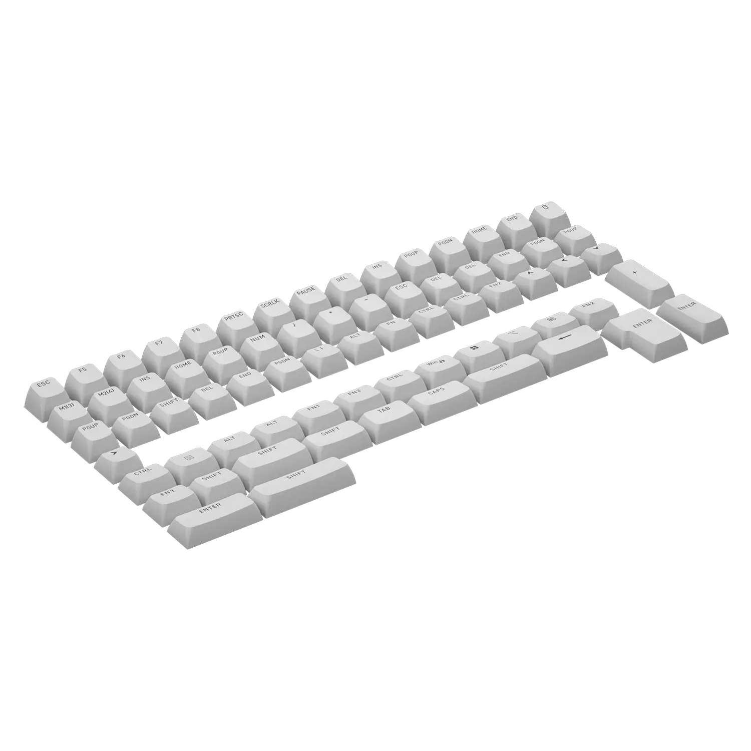 OMA profile keycaps set for ANSI/ISO Layouts (part B)