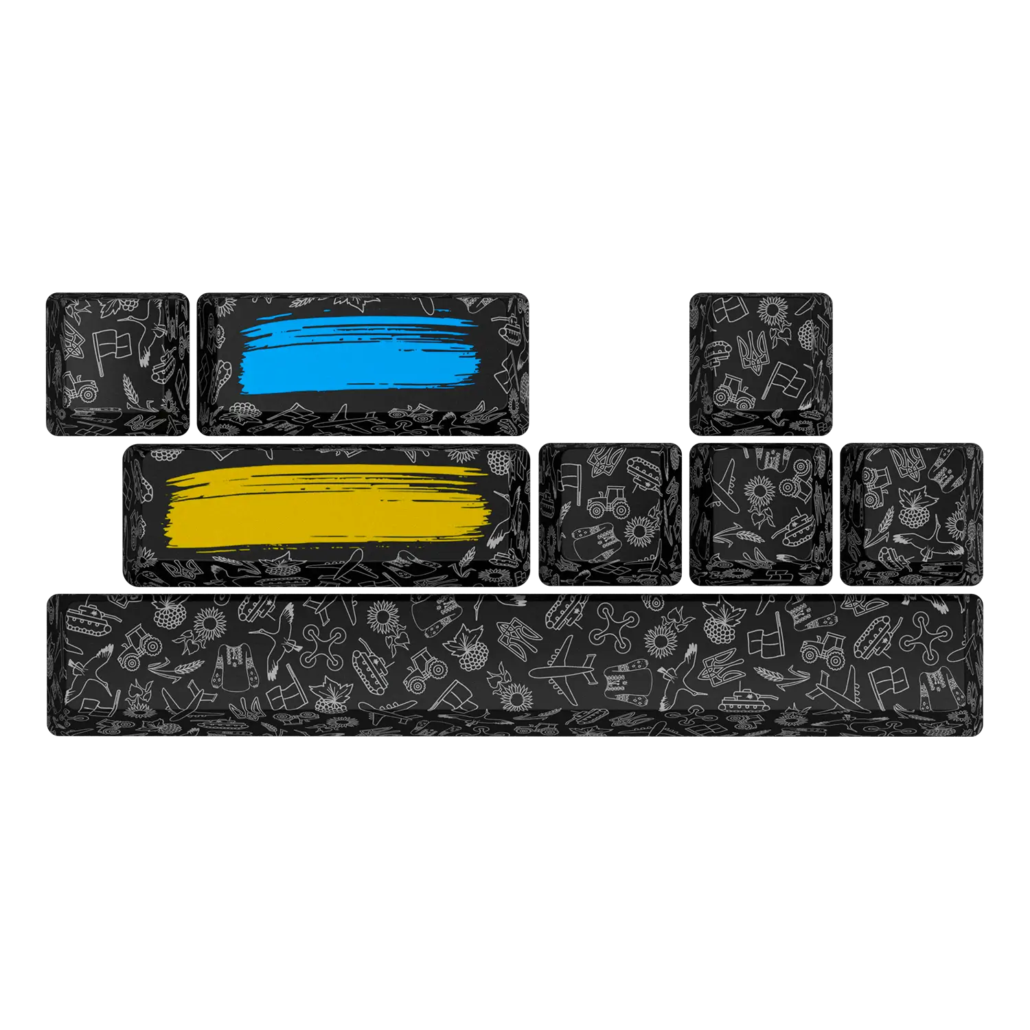 HATOR Set of PBT Keycaps Authentic Edition