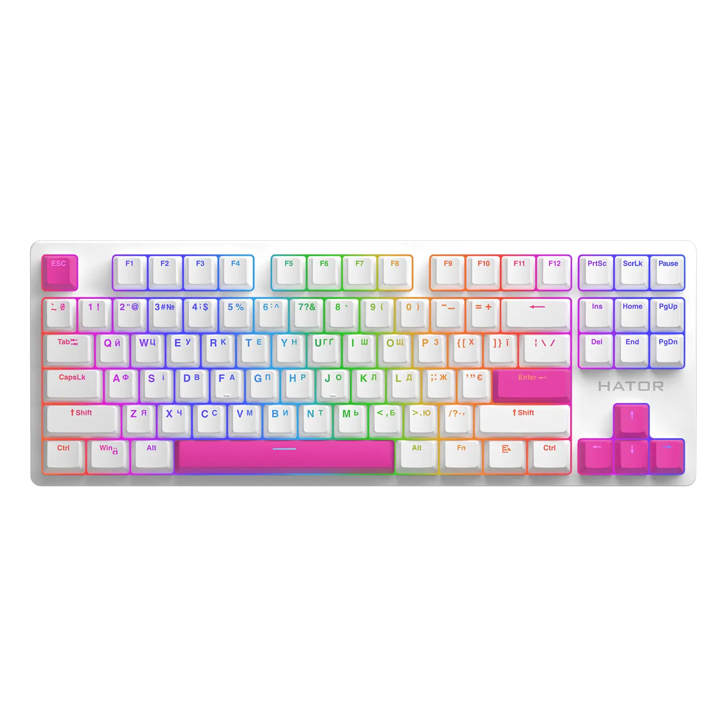 HATOR Set of PBT Keycaps Autograph Edition