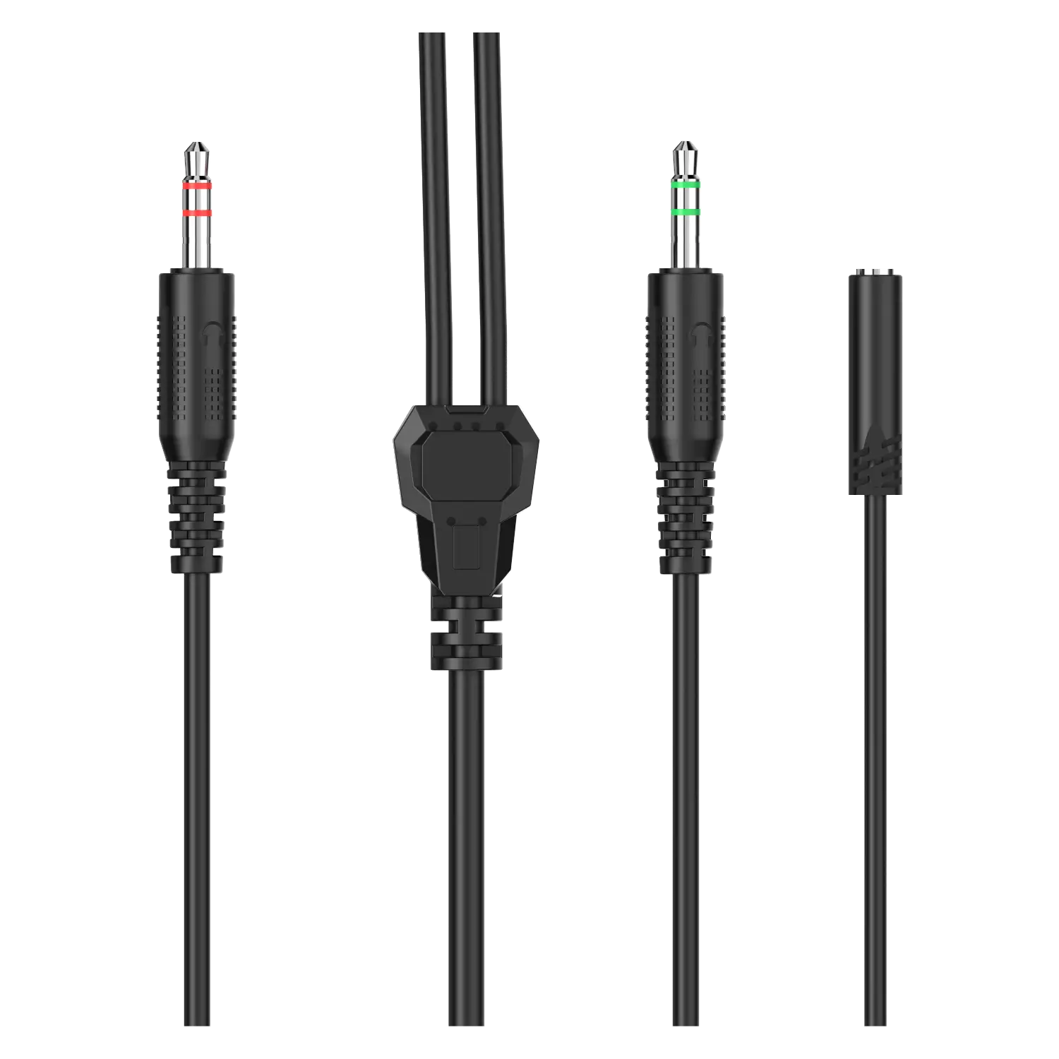 HATOR extension cable for PC 1m 3.5 – 2×3.5mm