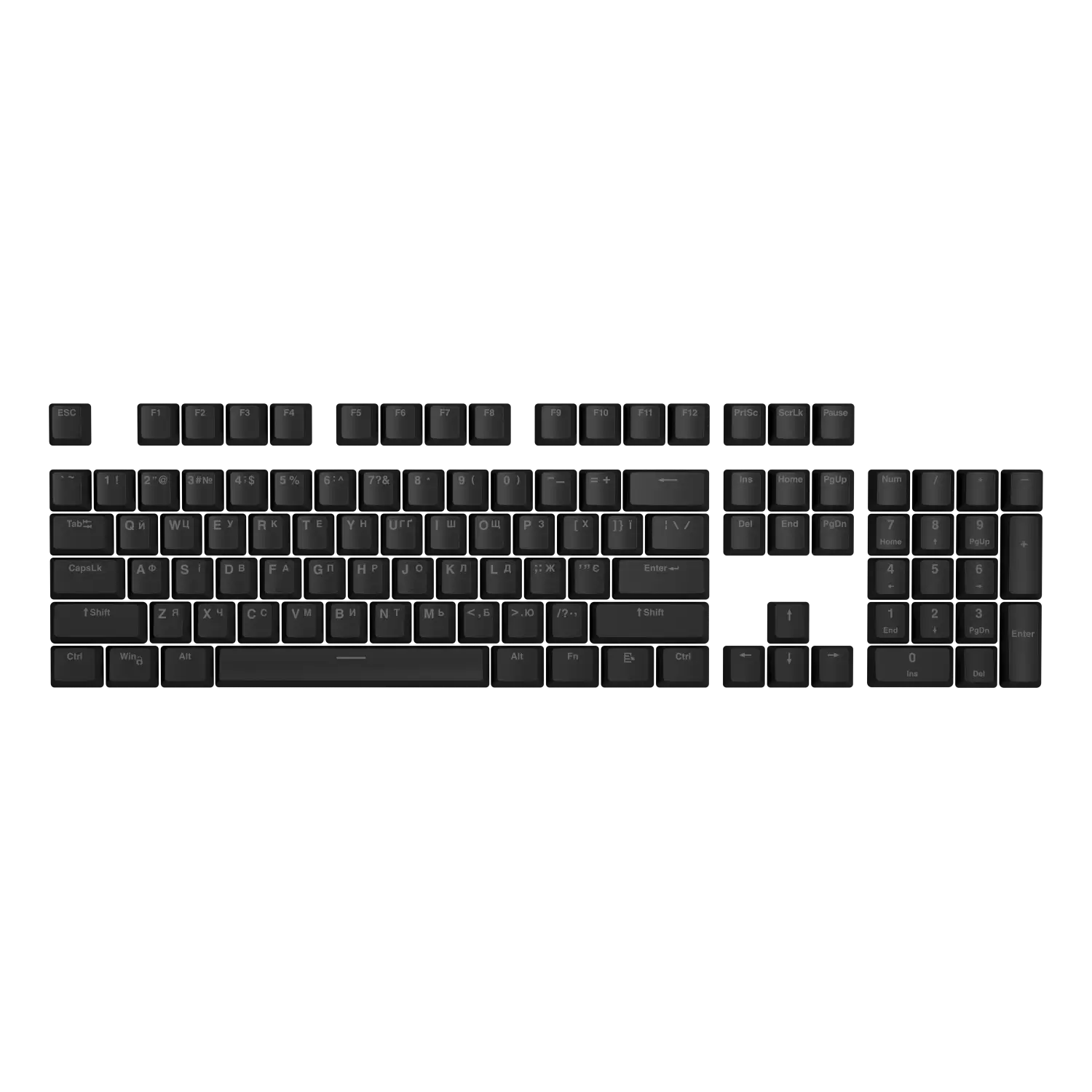 Hator First Ukrainian PBT Keycaps