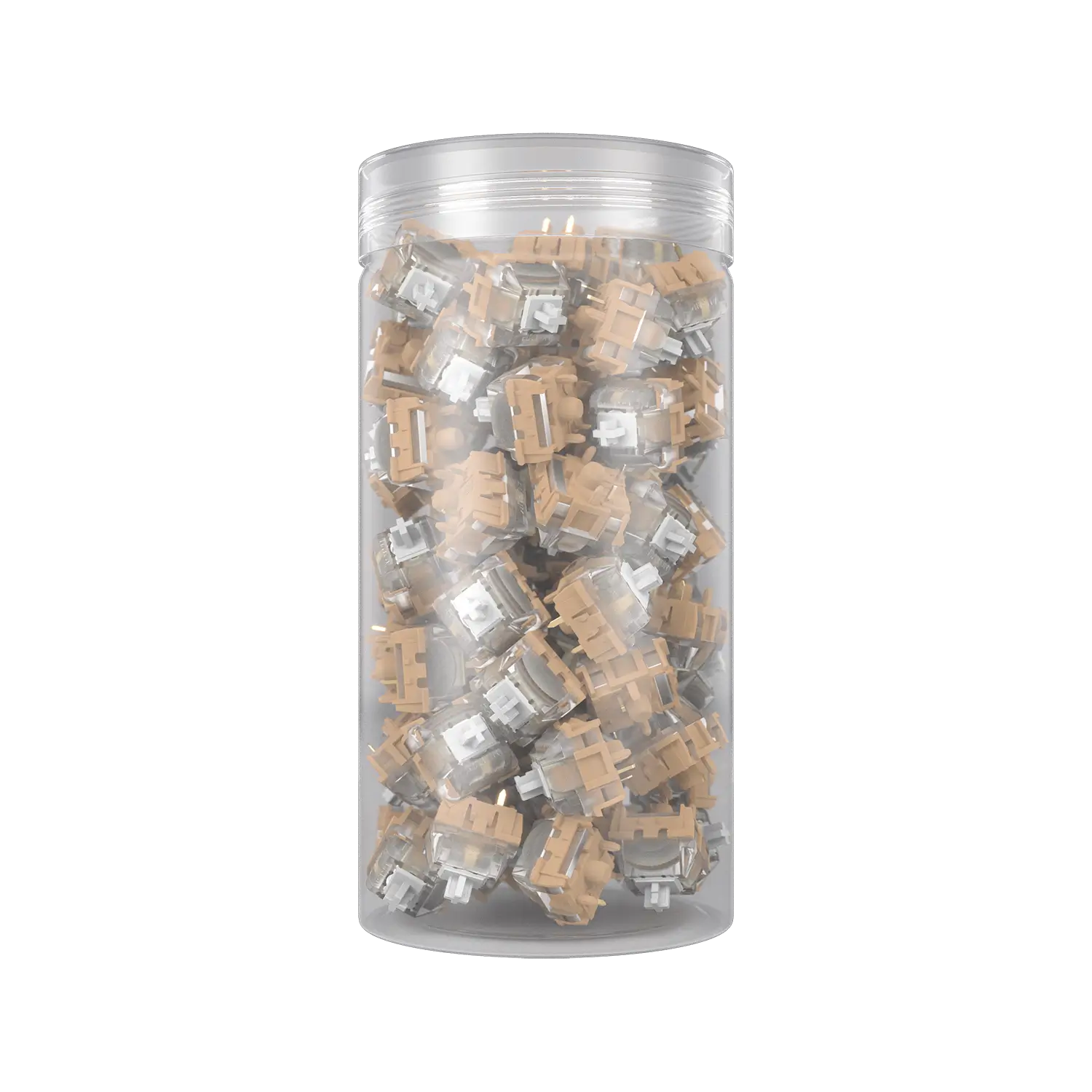 Set of Mechanical Hotswap Switches HATOR Aurum Mocca Tactile Silent