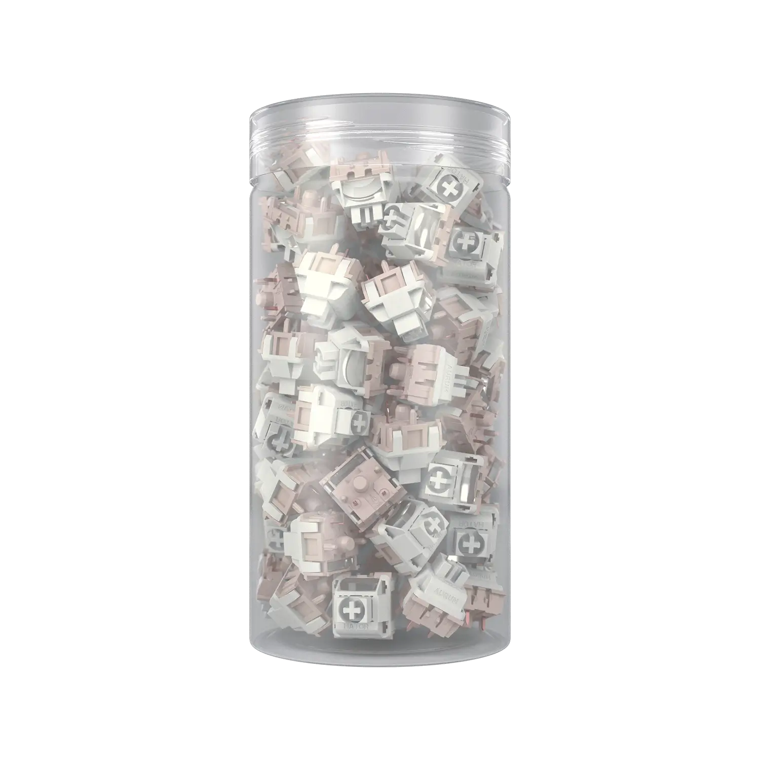 Set of Mechanical Hotswap Switches HATOR Aurum Lavender Clicky