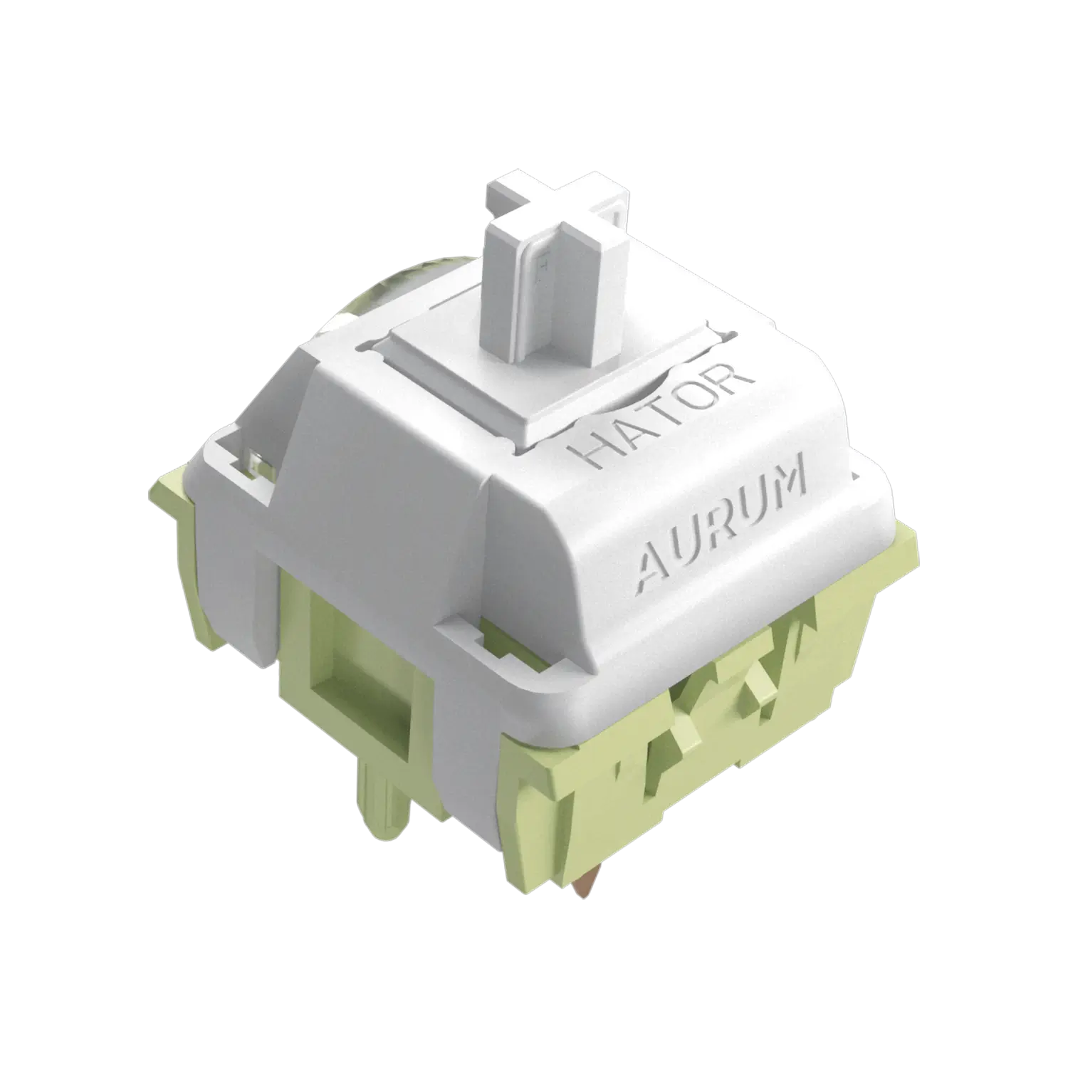 Set of Mechanical Hotswap Switches HATOR Aurum Lemon